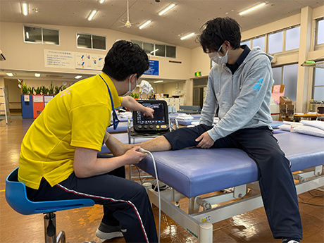 理学療法の様子